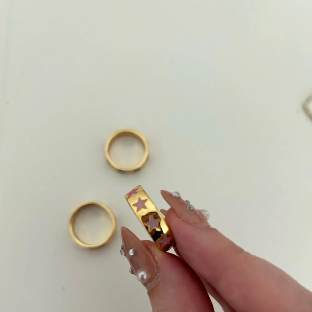 Frasier Sterling set of 3 good rings - Picture 3 of 4